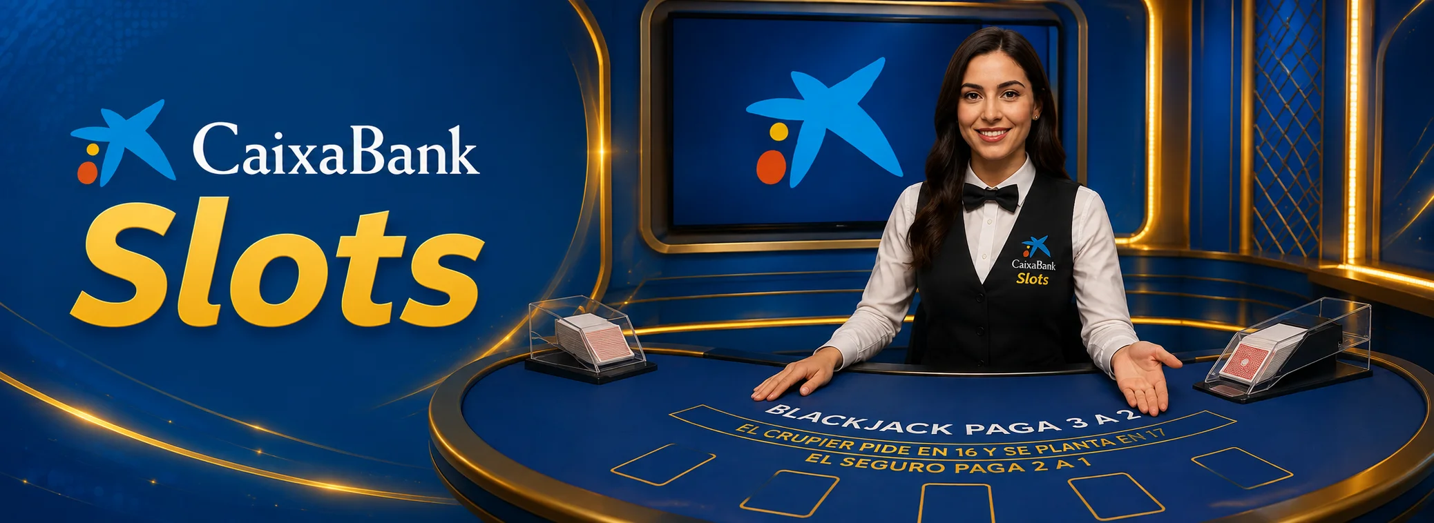 Sala en vivo de CaixaBank Slots con la ruleta de Evolution Gaming